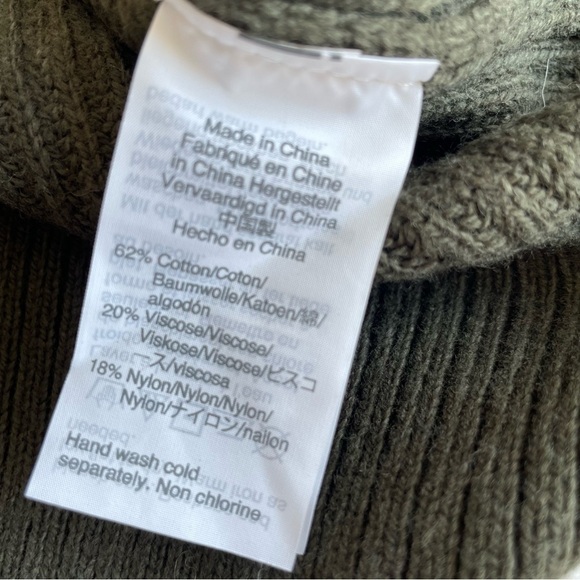 Madewell | Patch Pocket Pullover Sweater Wisteria Green - Picture 9 of 11